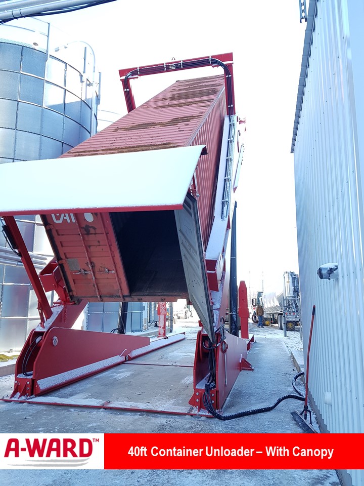 40Ft Unloader with Canopy