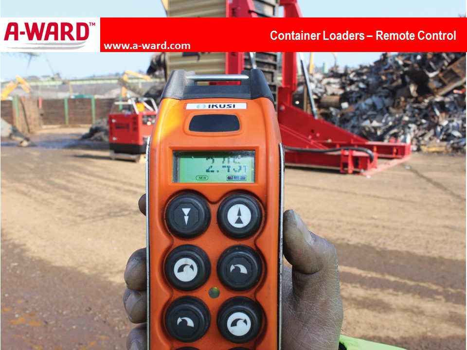 A-Ward Container Loaders Remote Control
