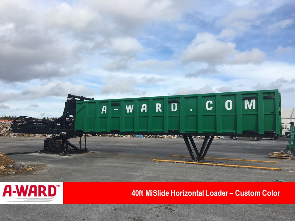MiSlide 40 Ft Horizontal Loader custom Color