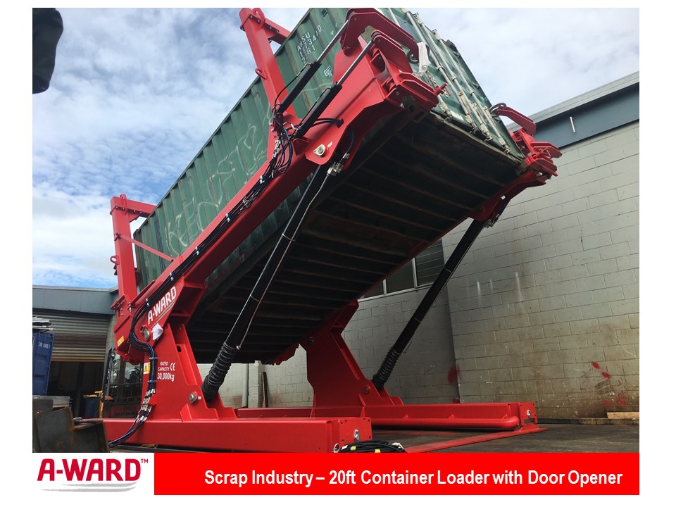 Scrap Industry 20ft Loader with Door Opener