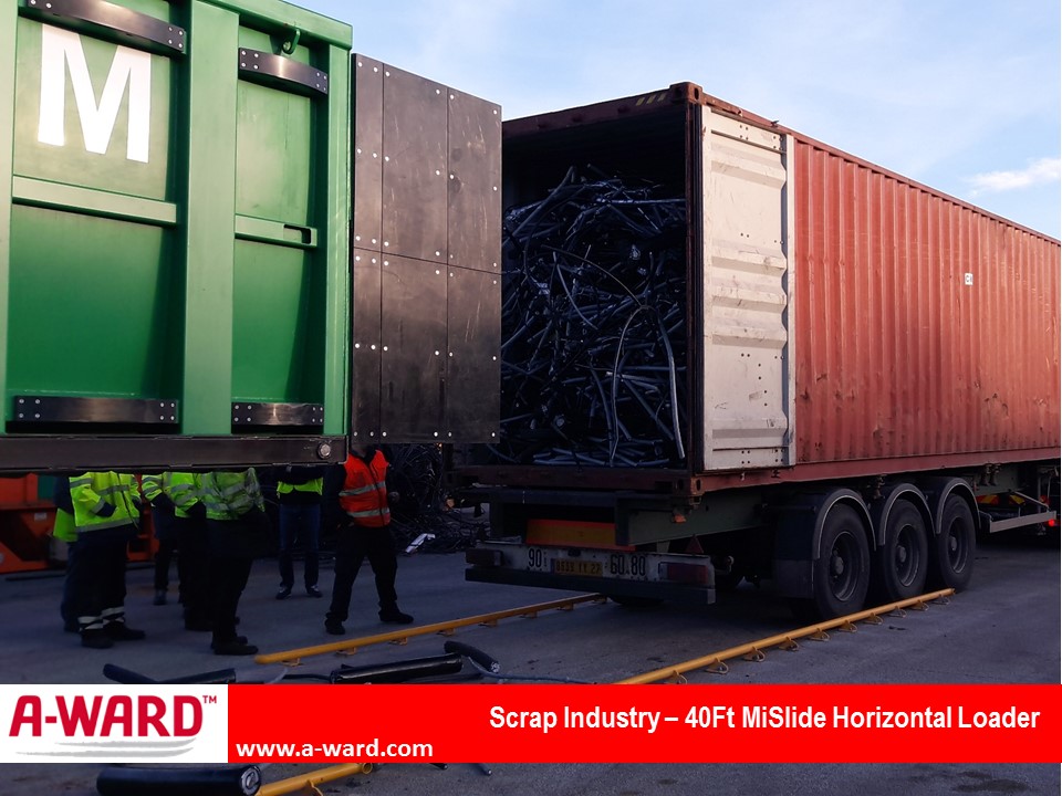 Scrap Industry 40Ft MiSlide Horizontal Loader